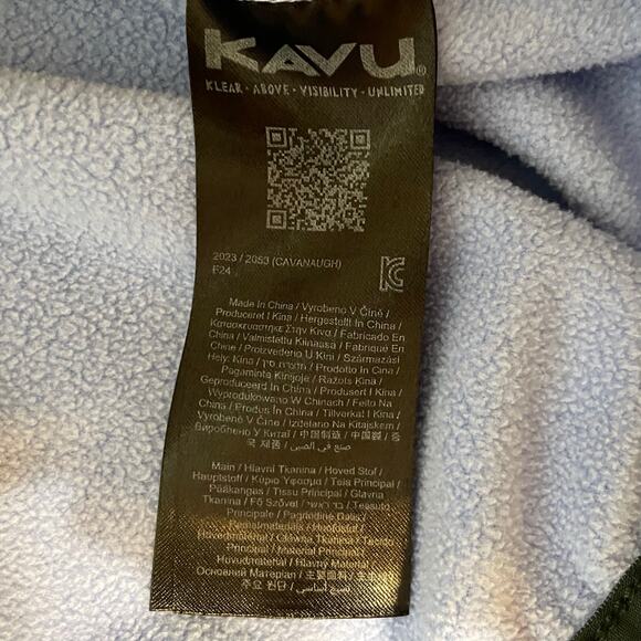 Kavu Cavanaugh Fleece Pullover Colorblock Lightweight Unisex Women’s XXL - Picture 15 of 16